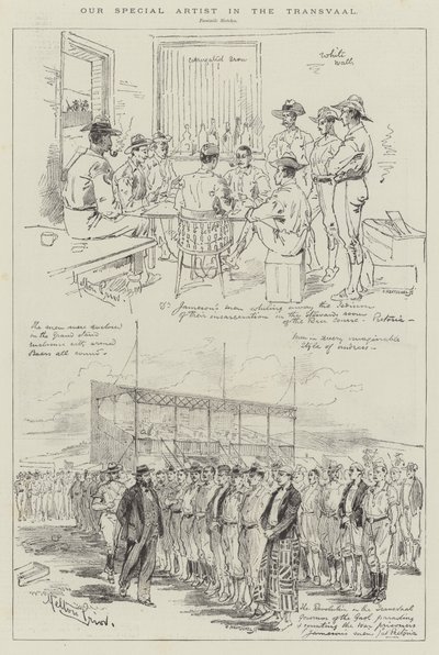 Nos artistes spéciaux au Transvaal - Melton Prior